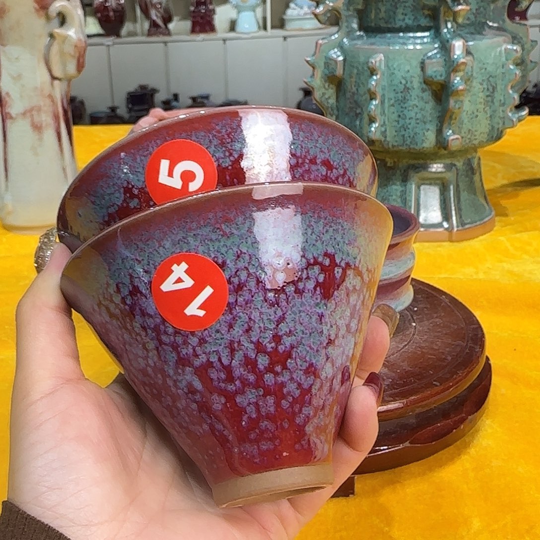 尚***品摆件陶郑家钧窑摆件