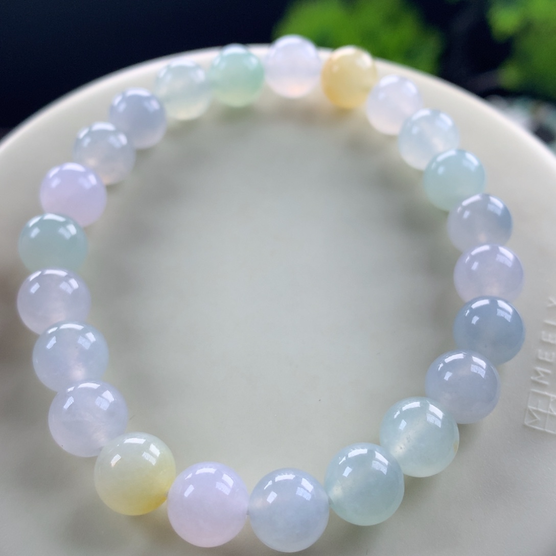 翡翠未镶嵌手链卡8