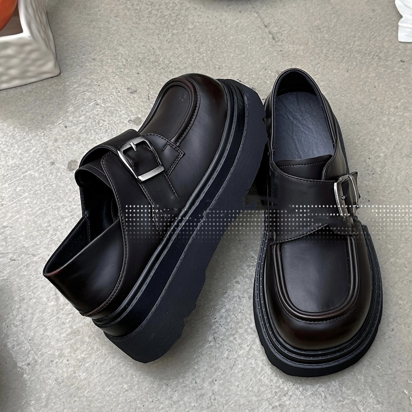 【现货现发】木与西春季新款乐福《黑色》鞋子570-12