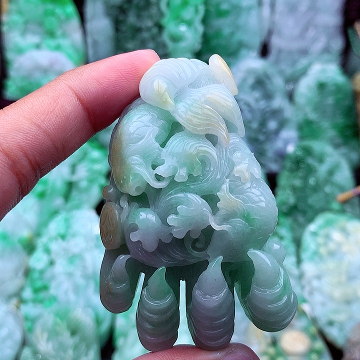 翡翠吊坠(不含链)未镶嵌