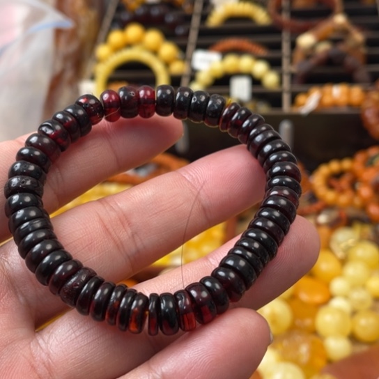 手链琥珀未镶嵌手串