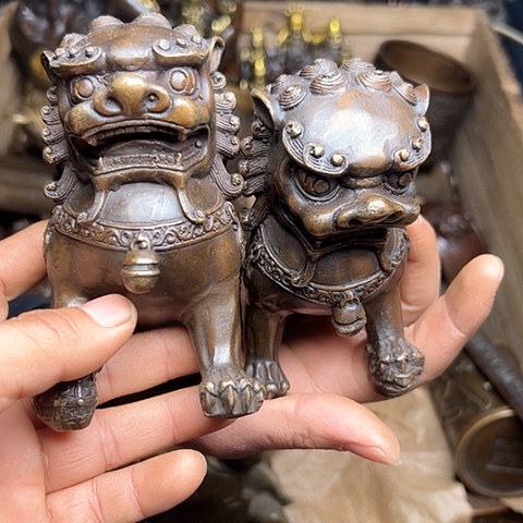 铜制文玩把玩物件