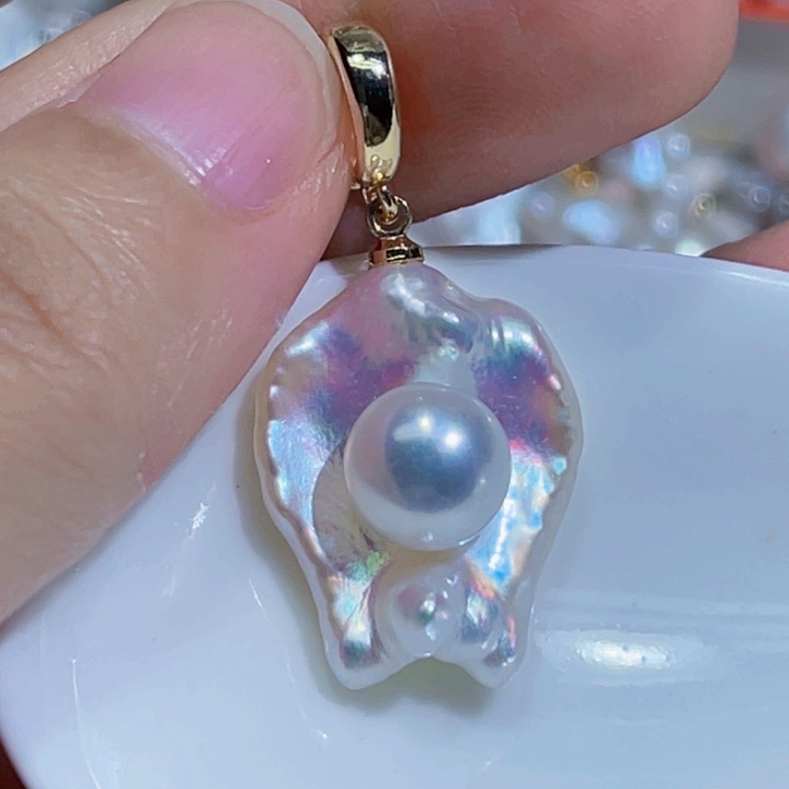 淡水珍珠未镶嵌颈饰