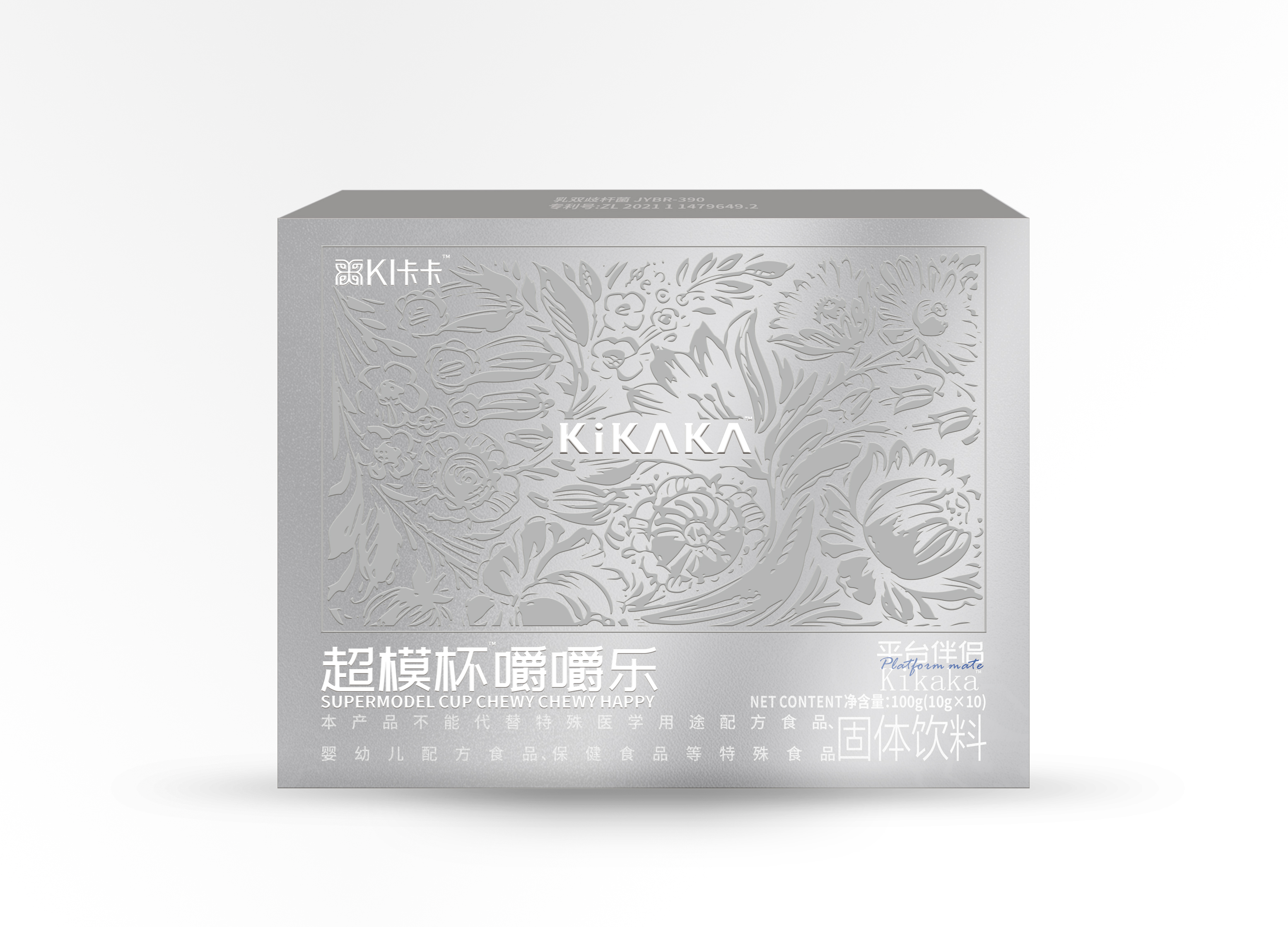 艾米娘 KiKAKA 超模杯嚼嚼乐 平台伴侣干嚼麦片