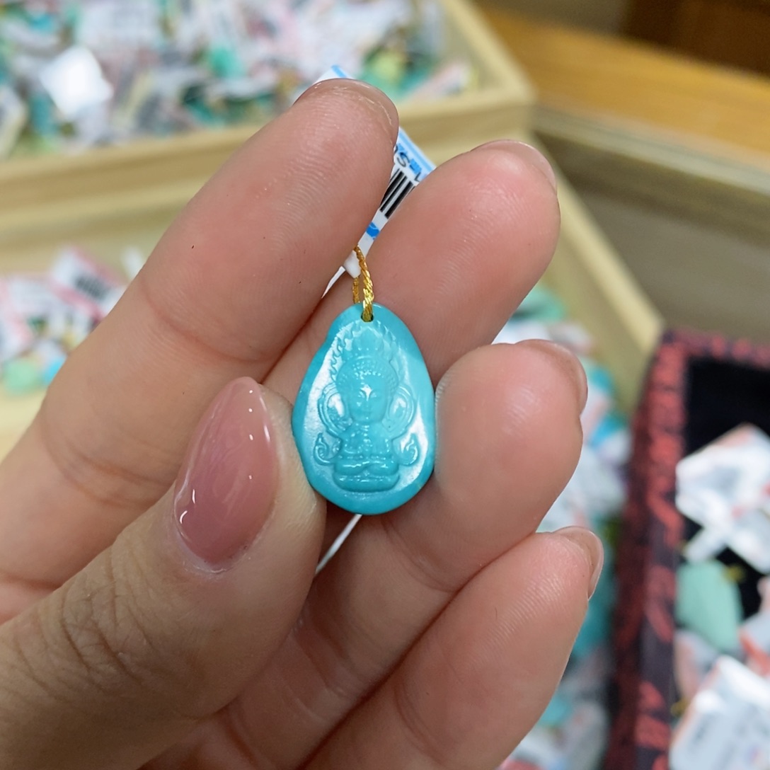 绿松石珠宝奇石未镶嵌