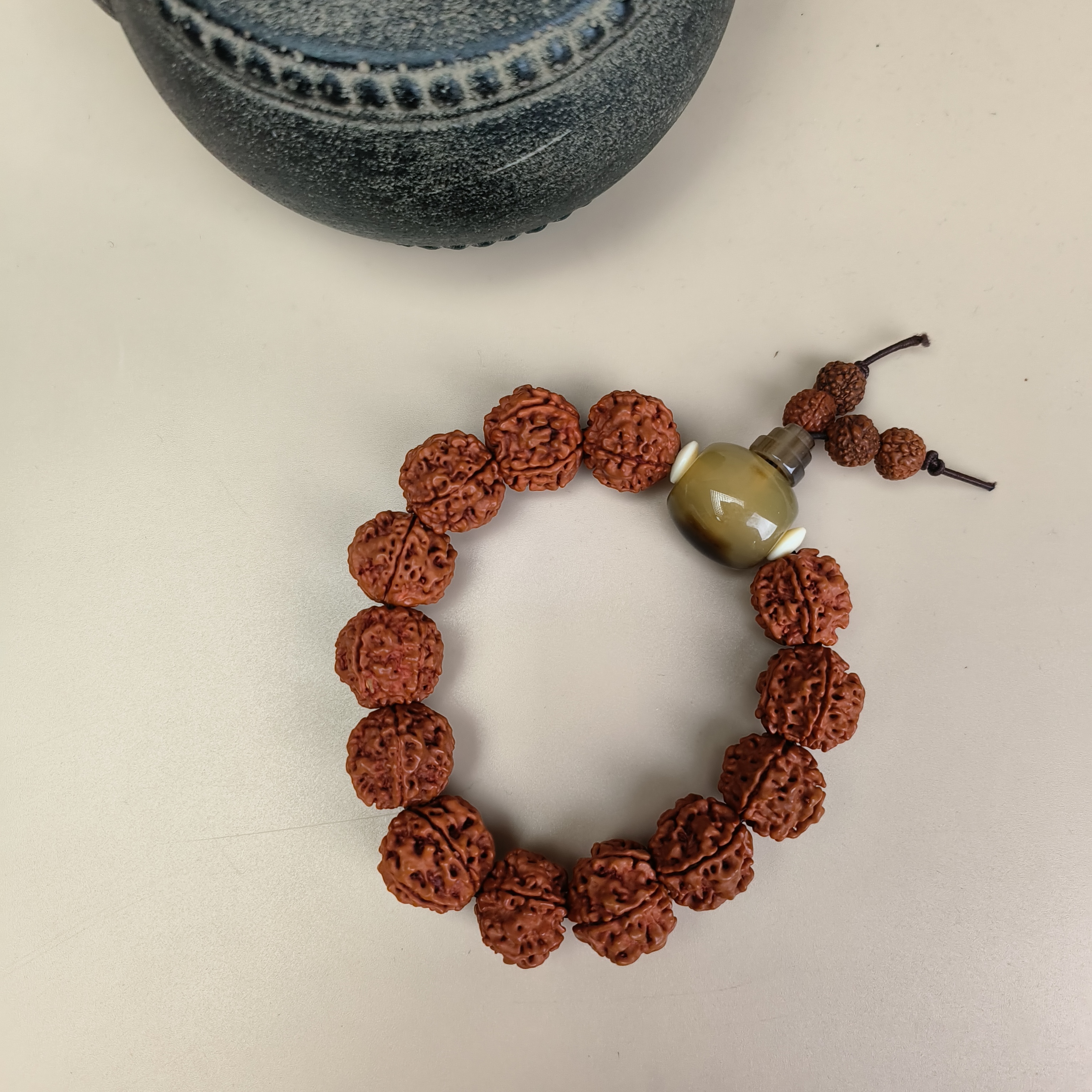 【柒韵文玩】金刚jg菩提手串