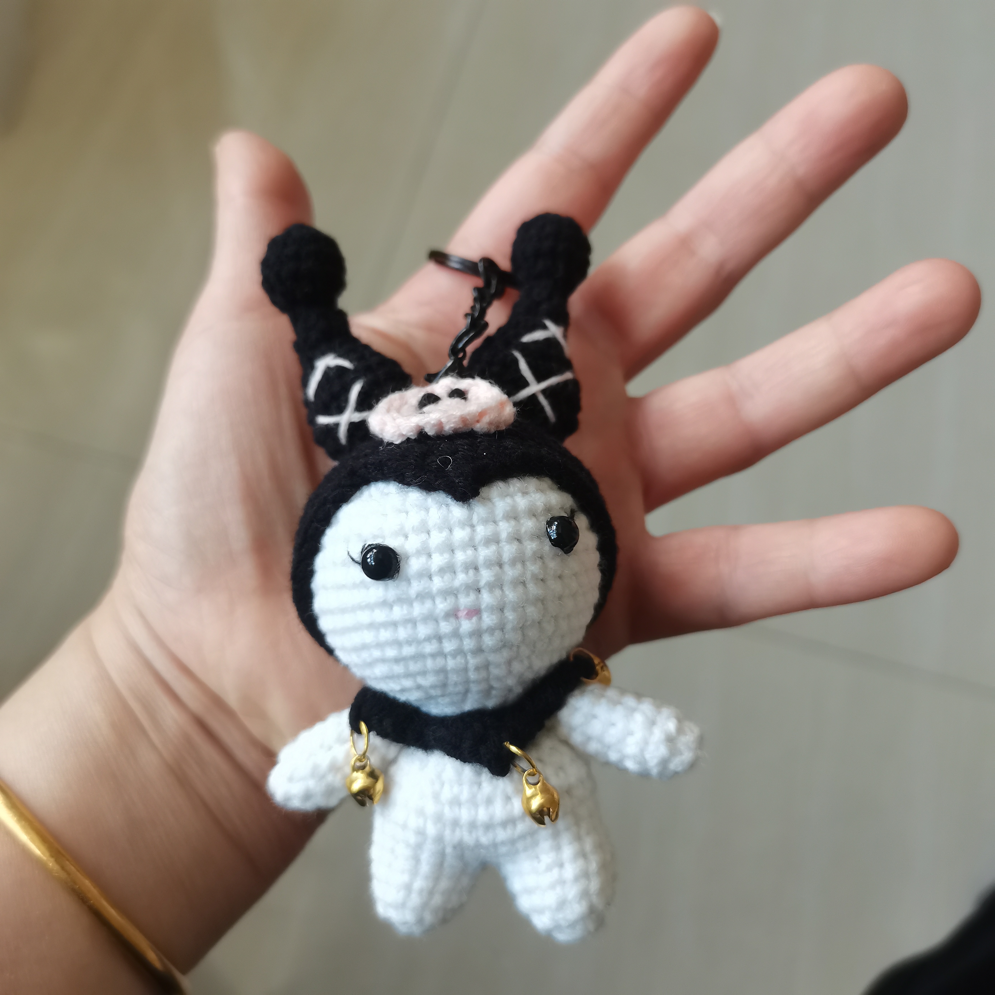 （成品）毛线钩织库洛米玩偶，下单请备注颜色