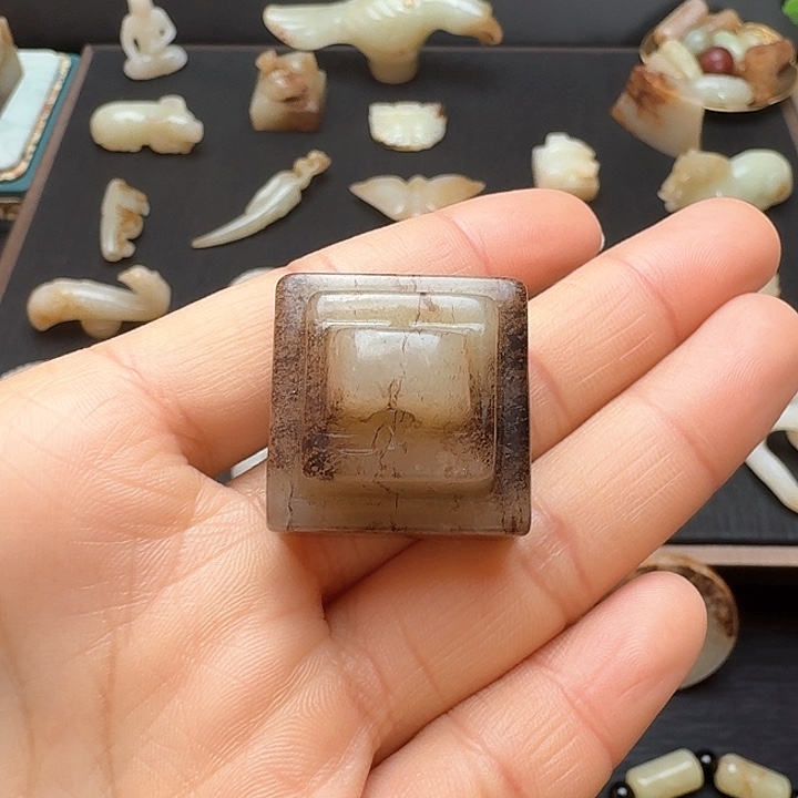 和田玉挂件未镶嵌