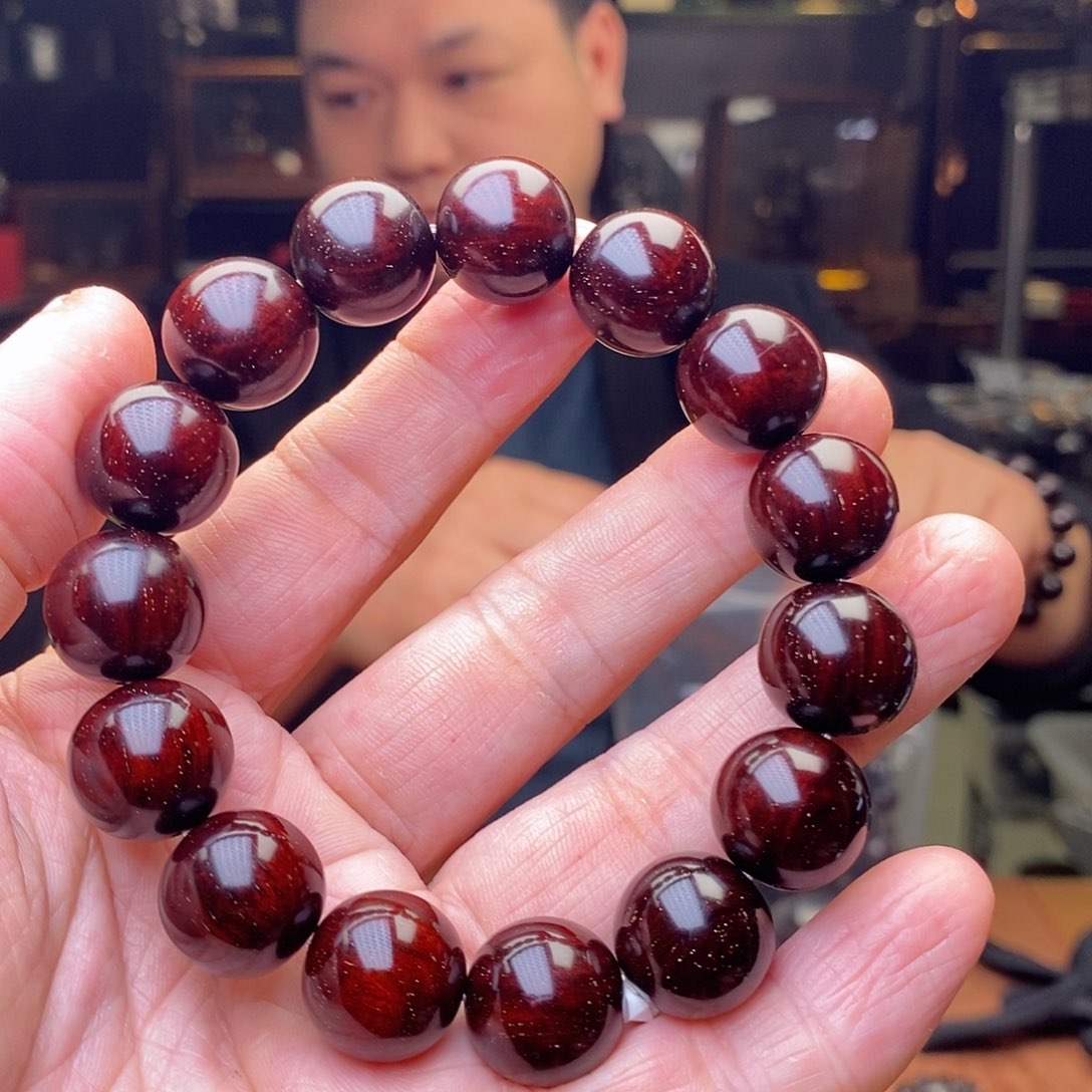 檀香紫檀（小叶紫檀）手串/手链36克