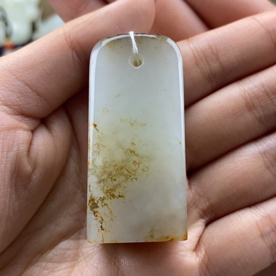 和田玉挂件未镶嵌