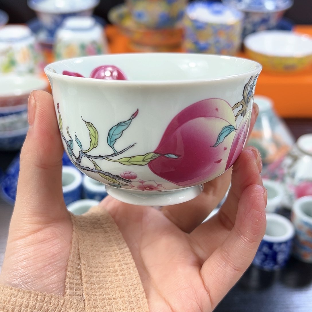 盖碗景德镇陶瓷艺术