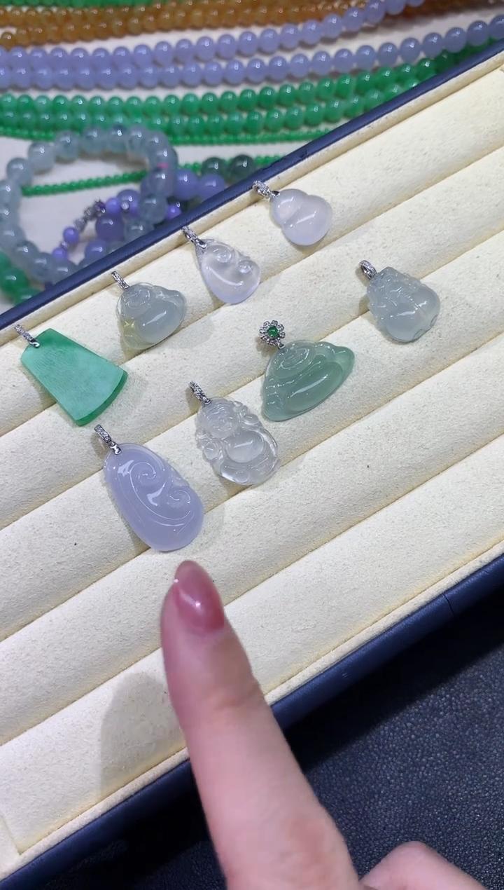 【可心臻选彩虹盘】翡翠-18K金-多样性发一件-FC05|CXQ21