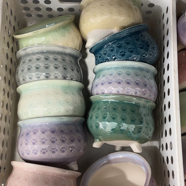 陶瓷发6个，非完美，介意慎拍。