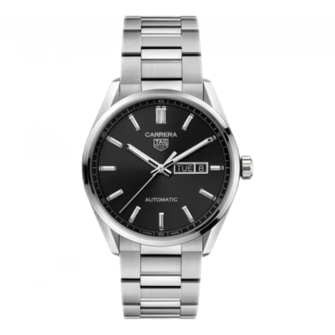 未使用 TAG Heuer/泰格豪雅 亚虎/卡莱拉机械男表/公价26200/41mm