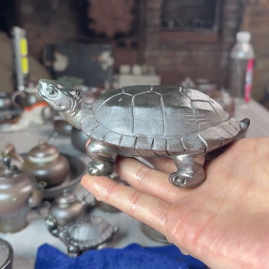 萤***虫壶庄诚柴烧坭兴陶壶