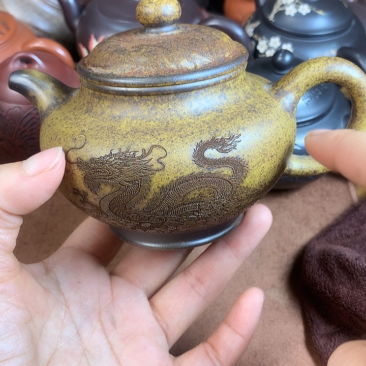 紫砂茶壶紫砂微瑕