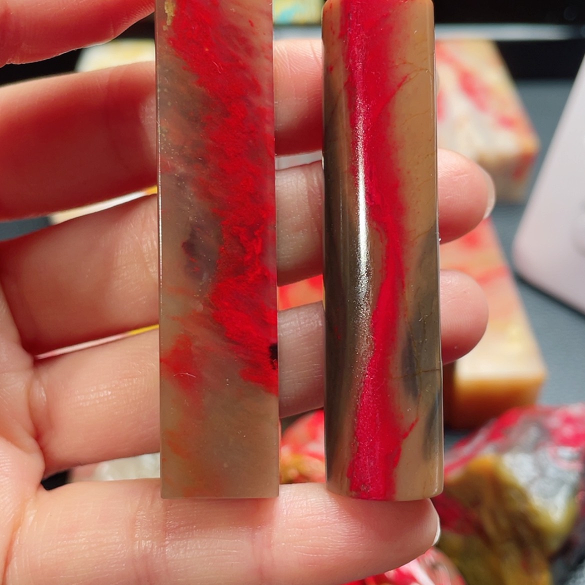 【闪购商品】昌化鸡血石嶋*邵氏鸡血石