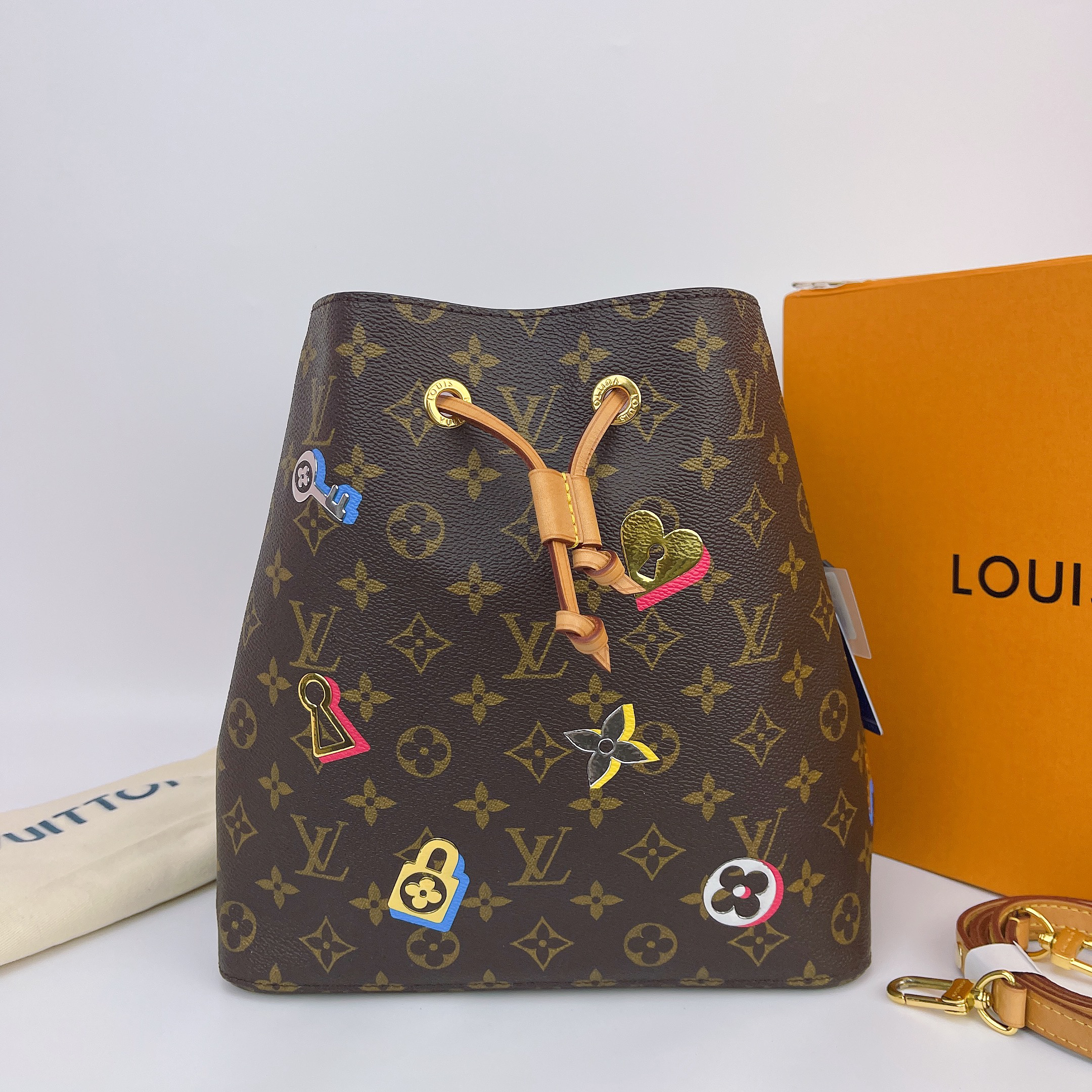 95新 LouisVuitton/路易威登 LV棕色单肩包内标SP4188底长27 L361