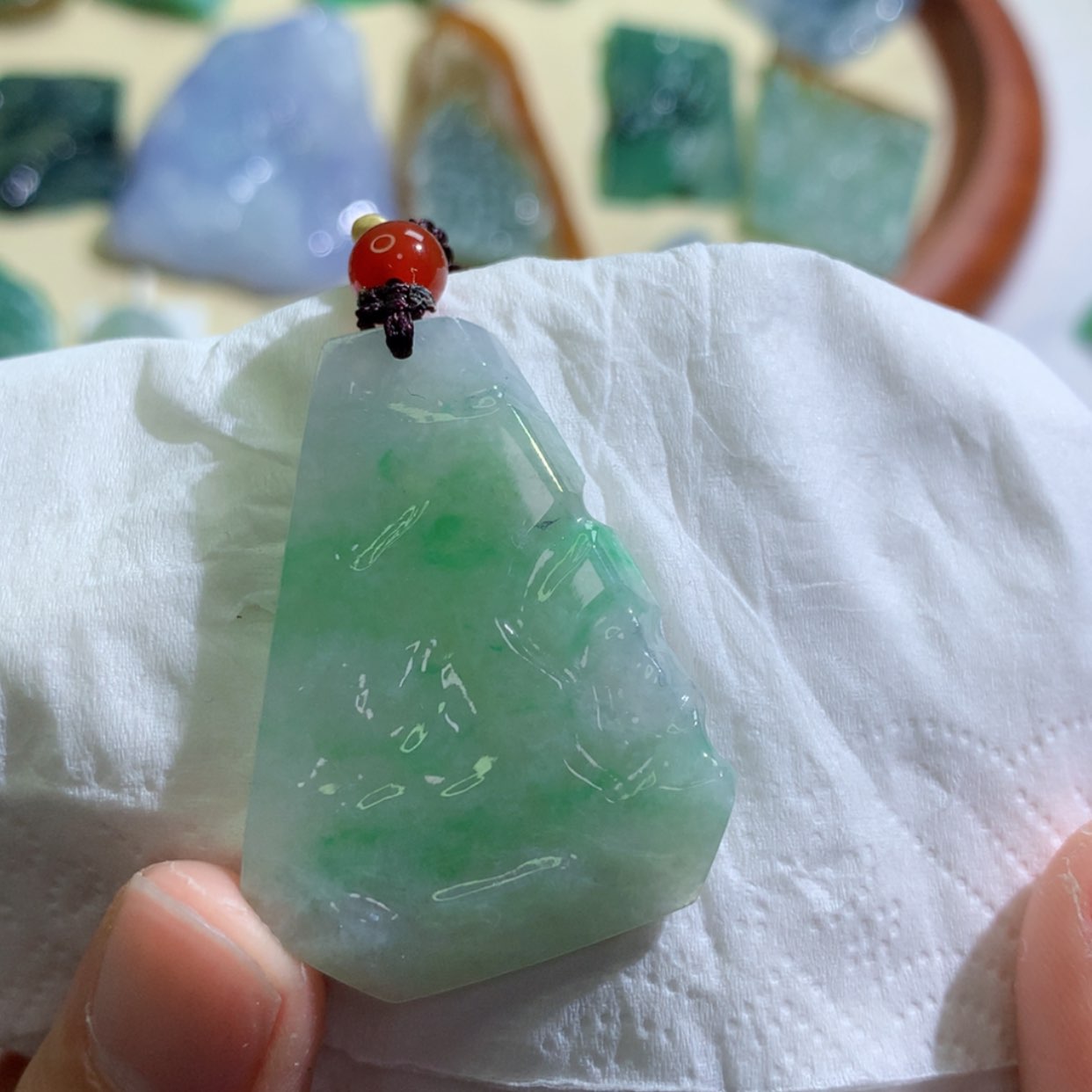 【闪购商品】翡翠吊坠(不含链)未镶嵌 3672