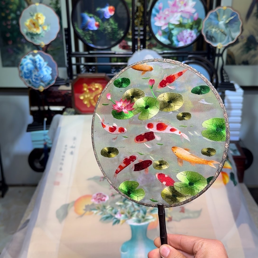 刺绣刺绣工艺精湛