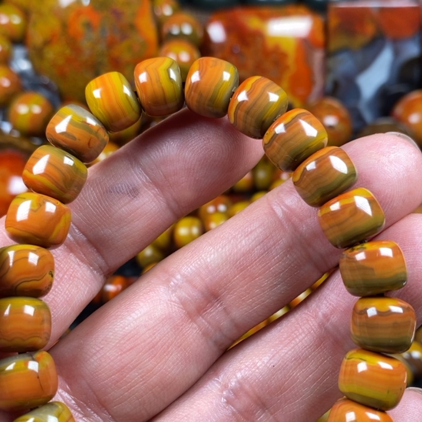 【闪购商品】玛瑙/玉髓颈饰未镶嵌圆*