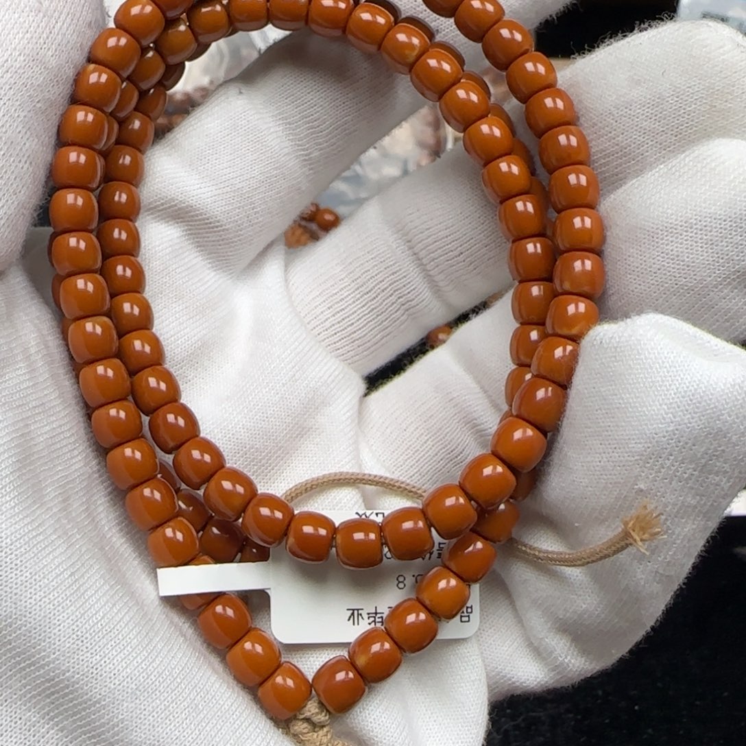 橄榄核手串老挝长串极限弧5.8mm