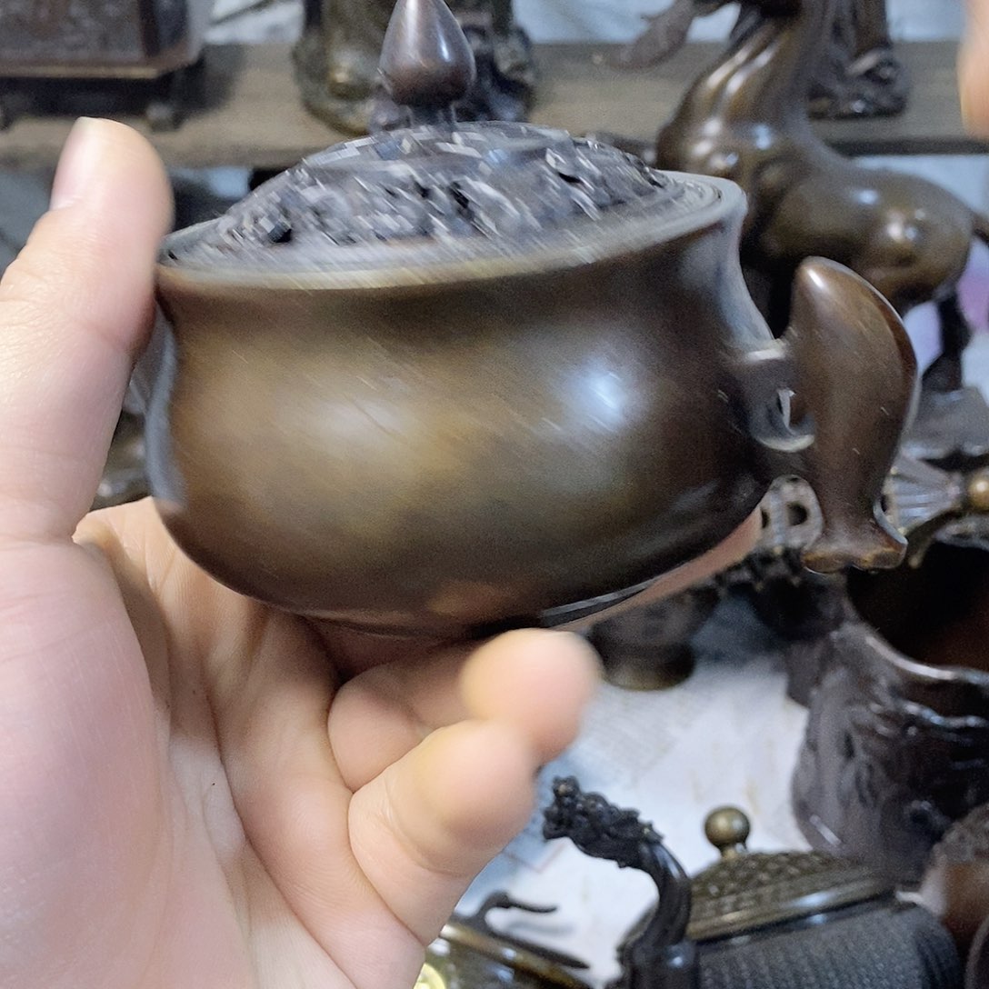 精品文玩铜器摆件