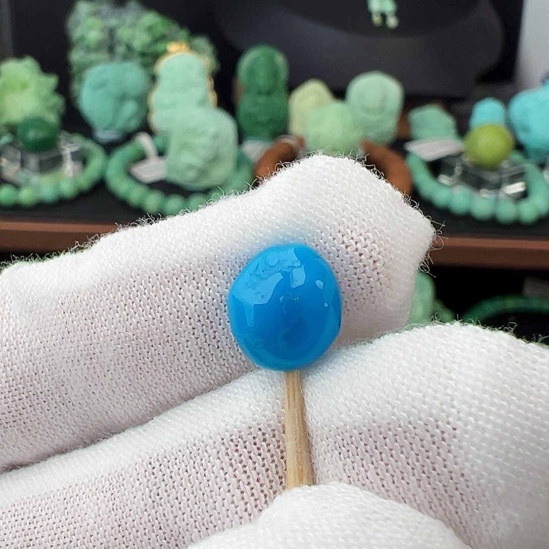 绿松石未镶嵌绿松石主播璐璐