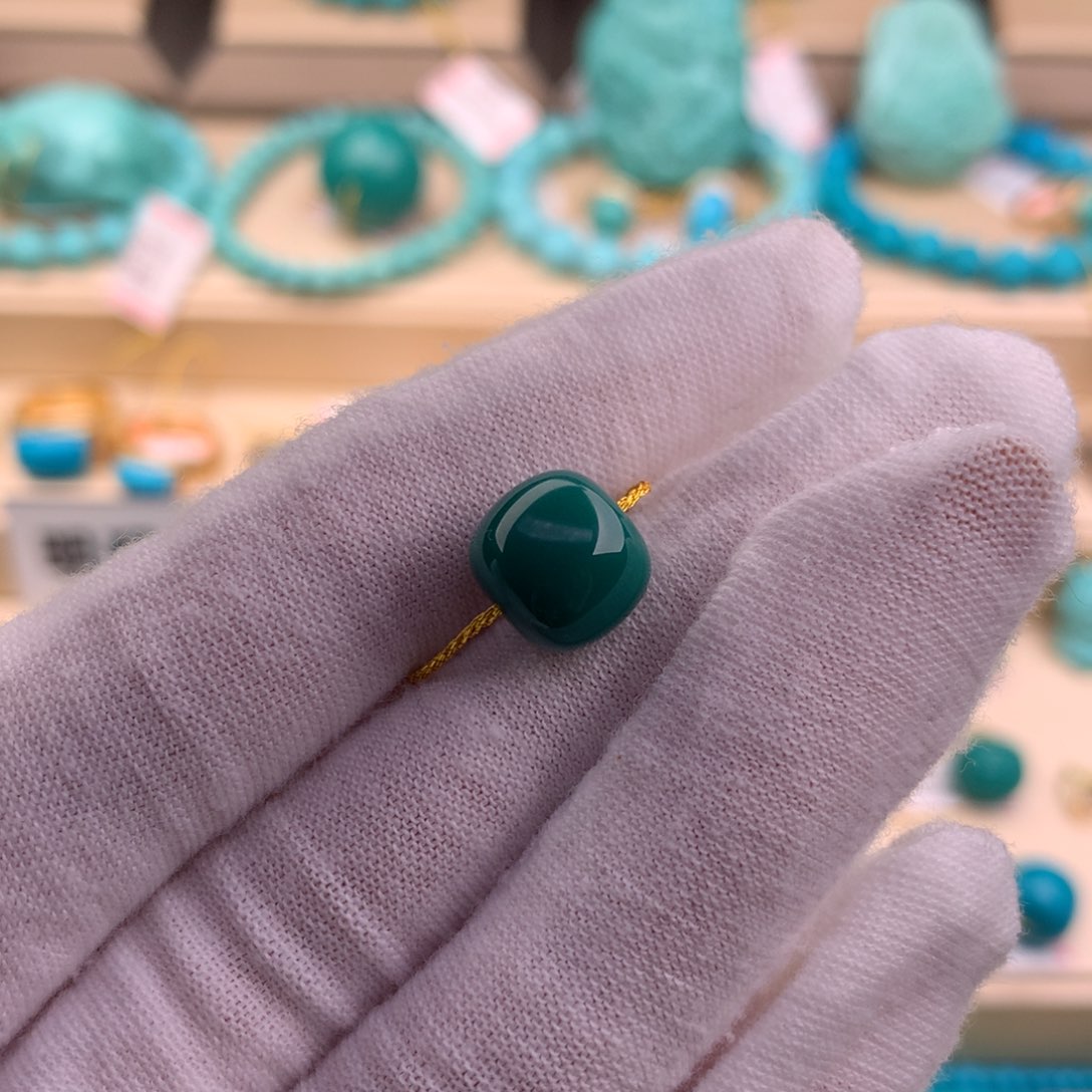 绿松石珠宝奇石未镶嵌10.3-9.3