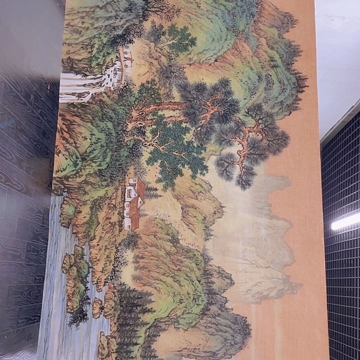 国画宋庄的一个小