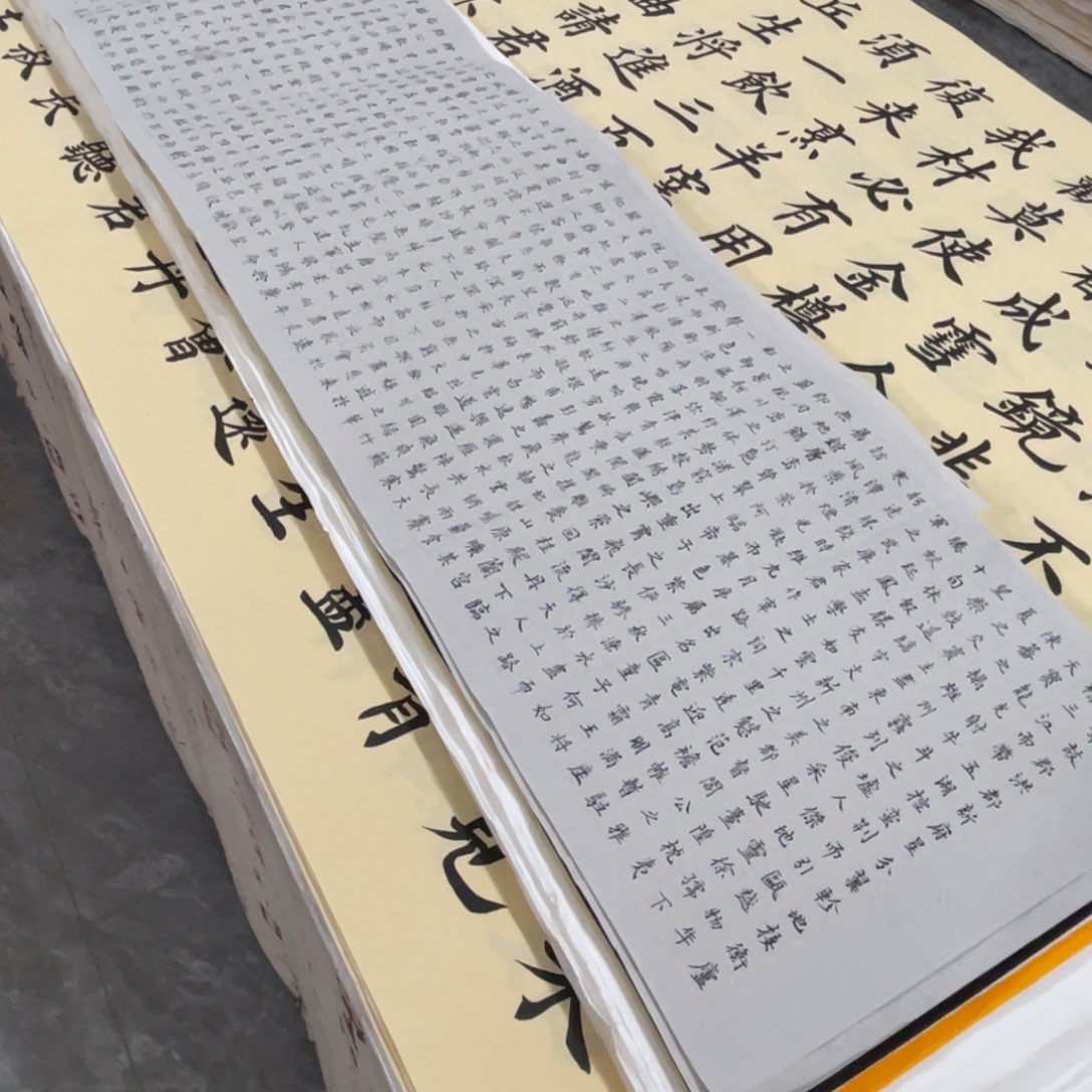 艺**饰宣纸四尺对开23个焦建国老师