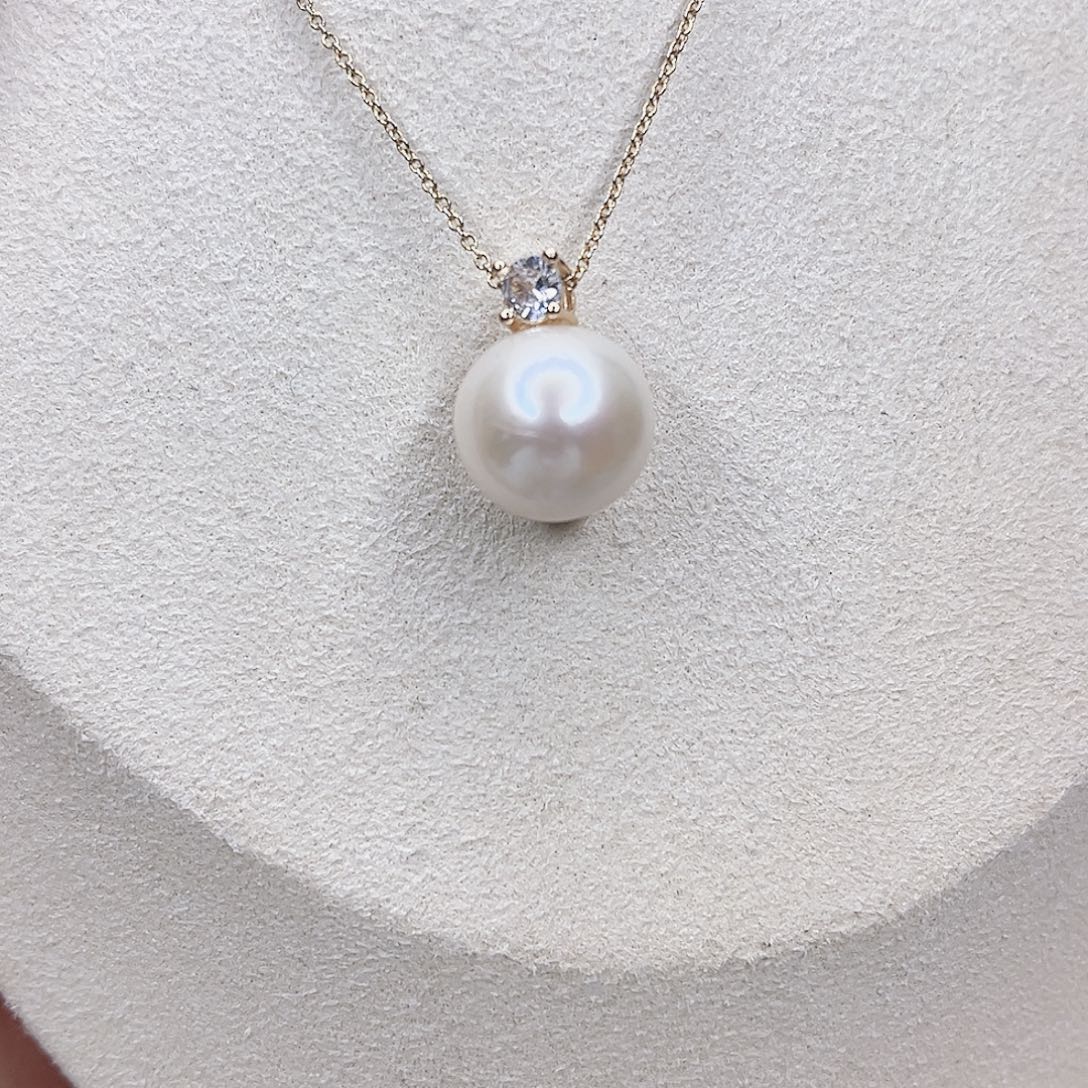 淡水珍珠合金吊坠(赠链)