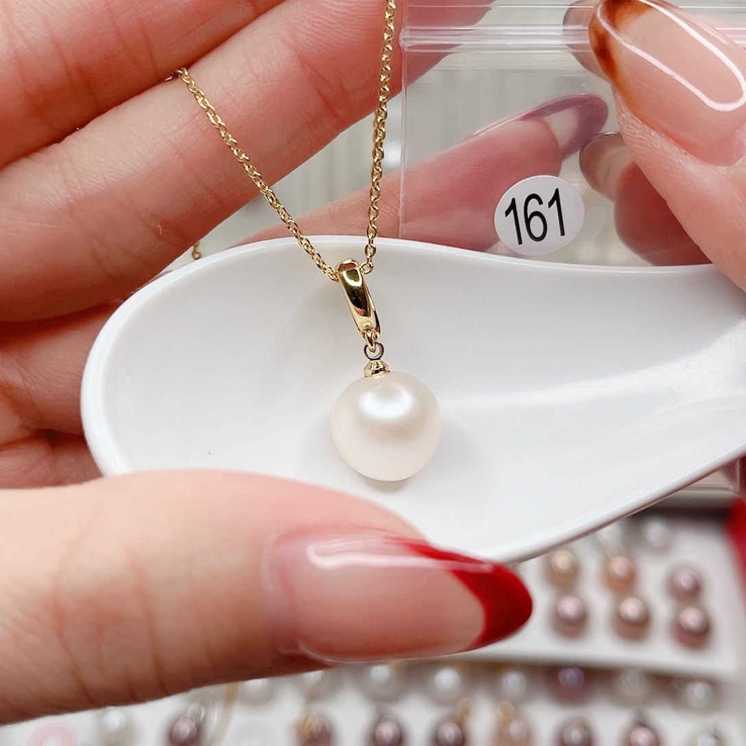 淡水珍珠吊坠(赠链)合金