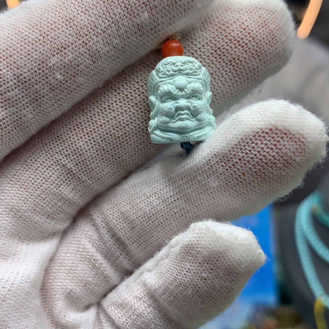 绿松石挂件未镶嵌