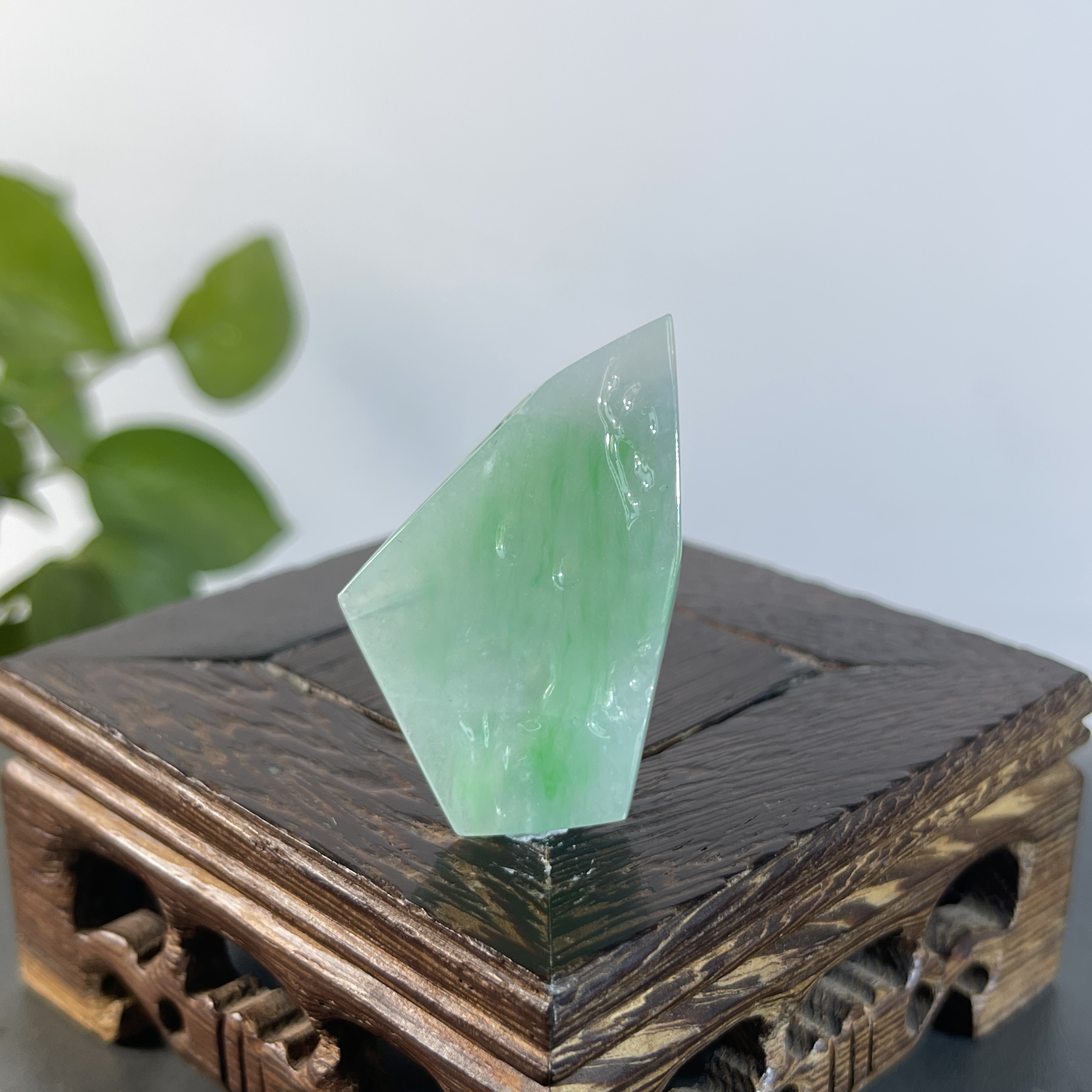 JXA04-101  精品天然翡翠A货原石吊坠