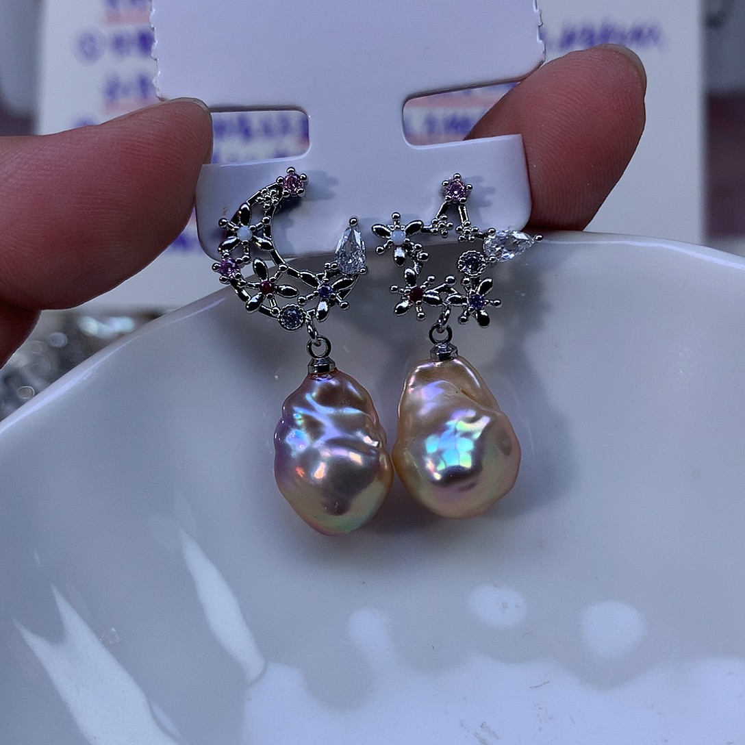 非金属合金特价耳饰4281