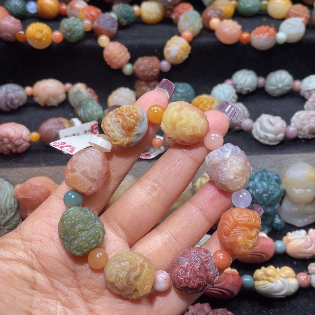 石英质玉手链未镶嵌