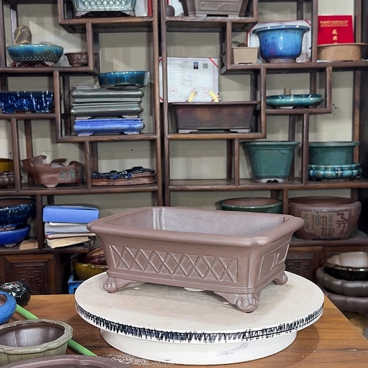 大***人花盆紫砂加奎紫砂花盆