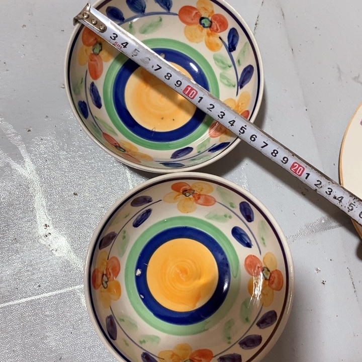 瓷片磁州窑手绘大碗微瑕疵