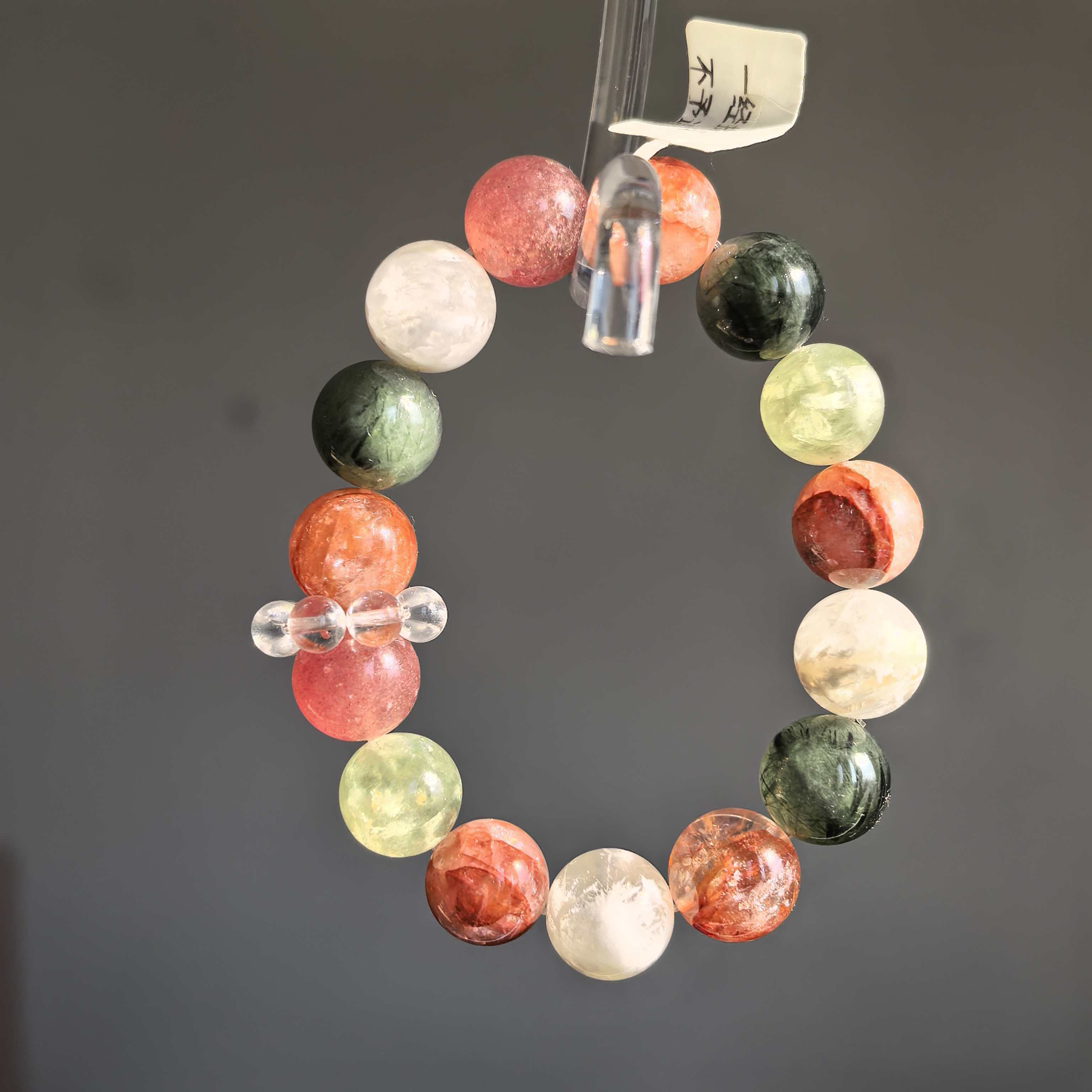 点小黄车序号主播过款1号车下单原创设计水晶手串