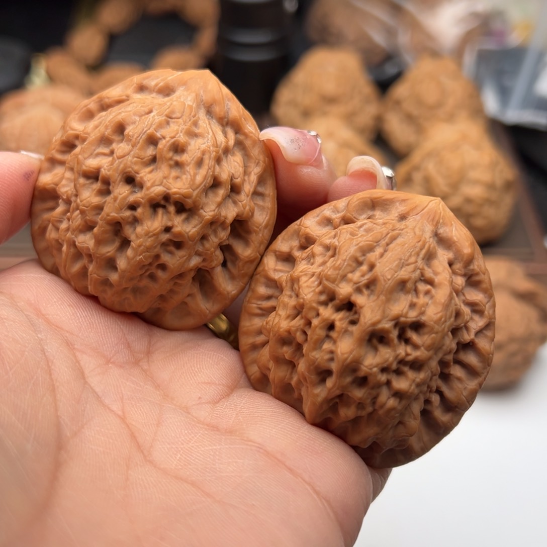 文玩核桃把件金公子43