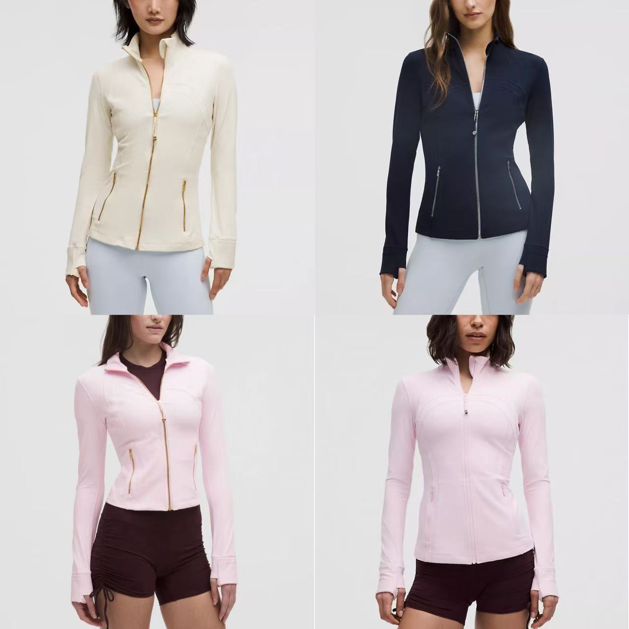 lululemon加拿大直邮Define Nulu运动长短款夹克外套修身健身