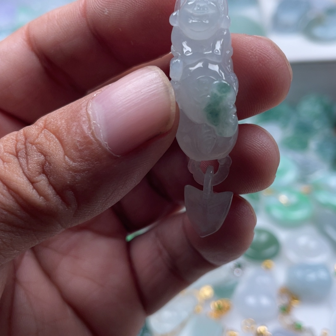 翡翠未镶嵌颈饰翡翠佛公