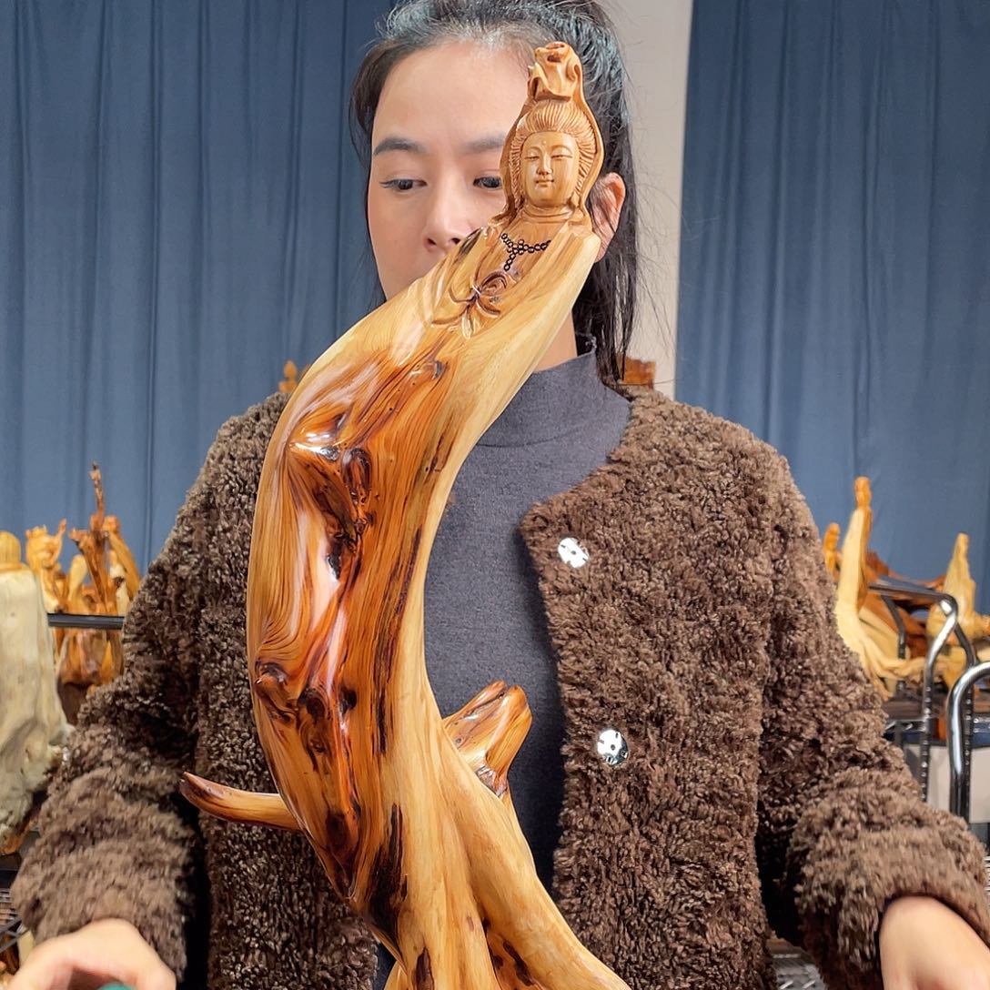 柏木（崖柏）随型艺术根雕