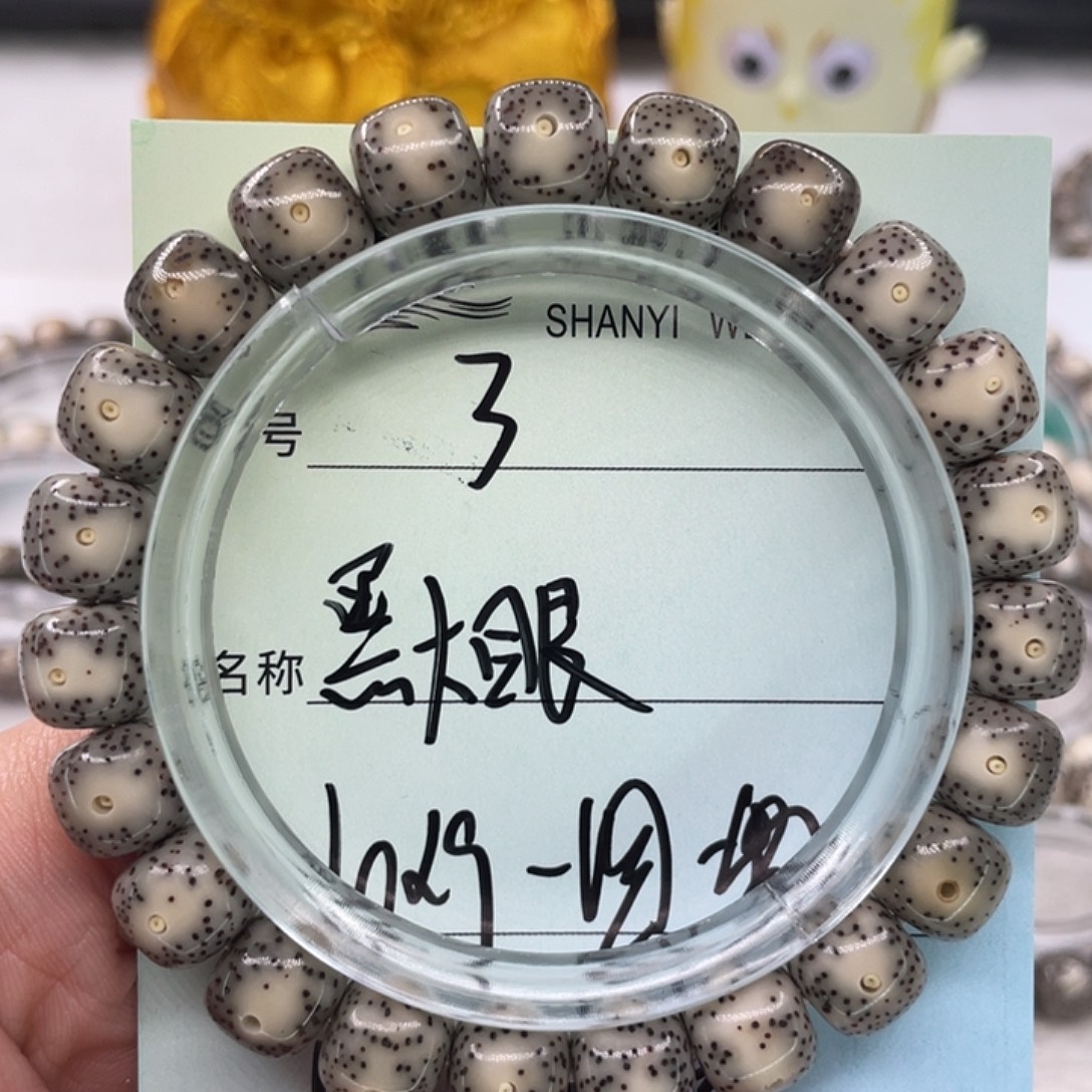 打****星月菩提手串3黑眼
