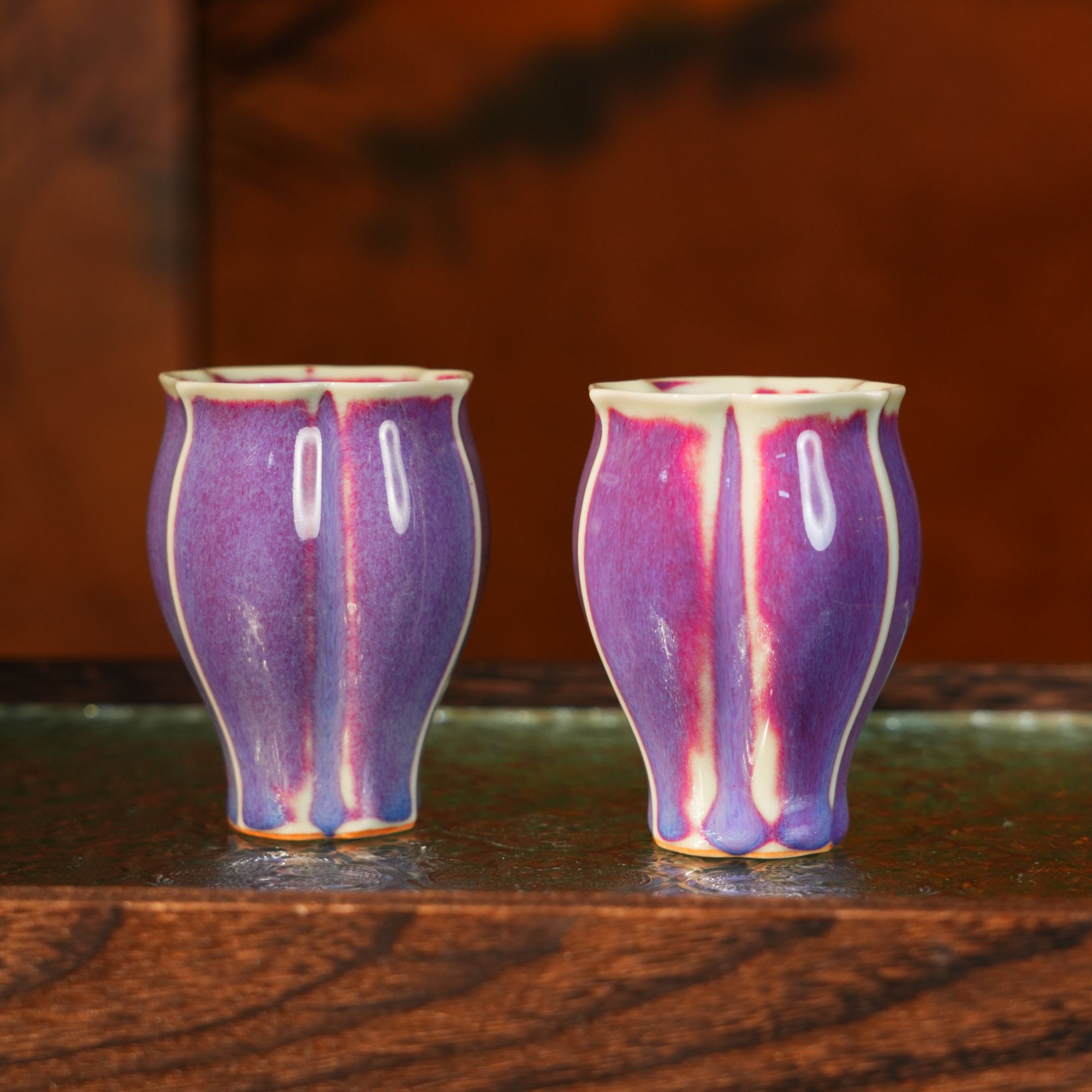 【央广甄瓷】  问鼎格物   问鼎钧瓷/梦鼎/佛手杯(中)