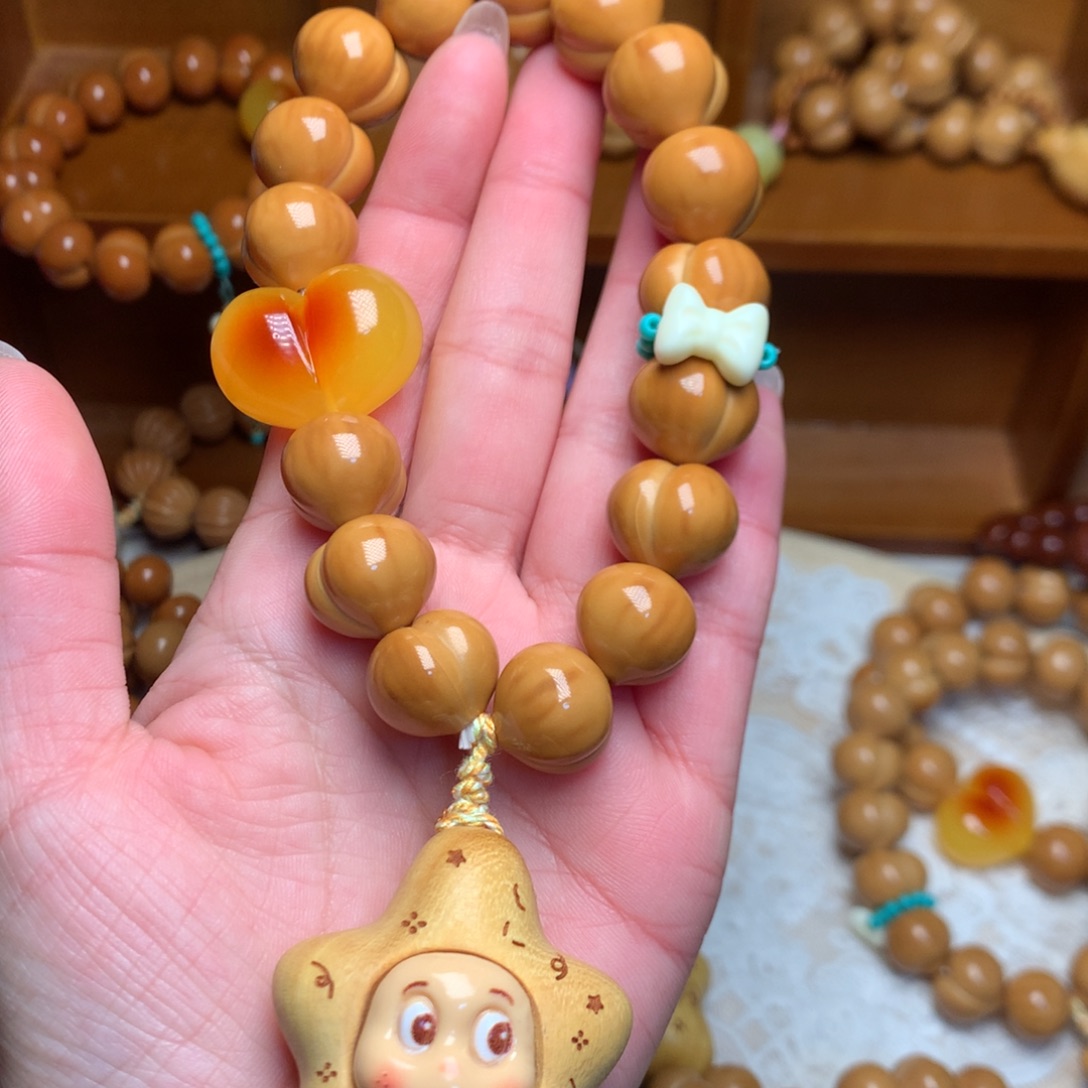 猴头核桃把件15高定定制