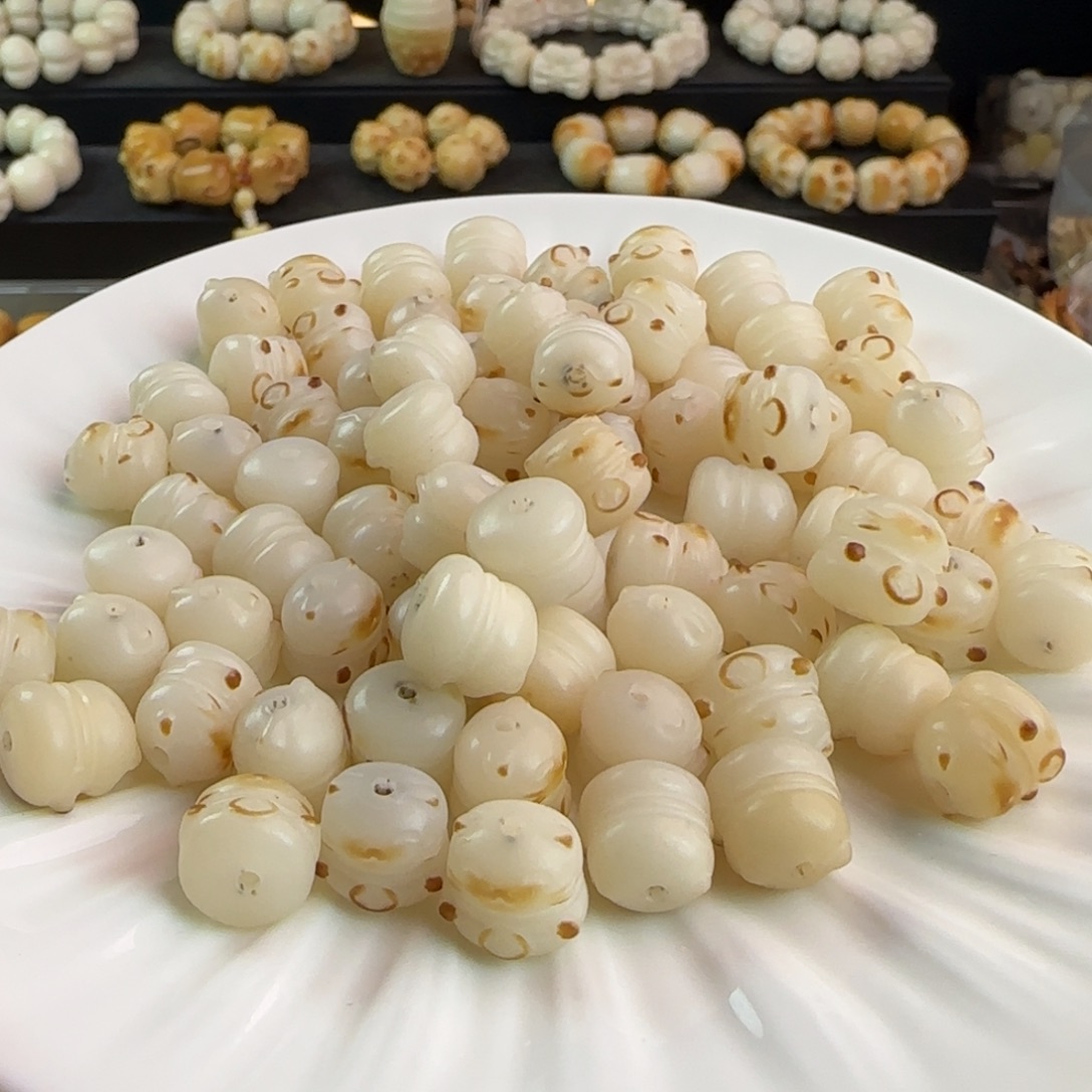 吊坠菩提根/象牙果微瑕卡12炭烤招财猫30卡牌➕20备珠