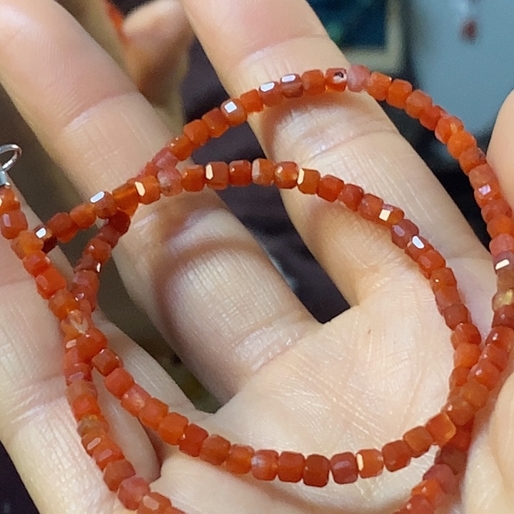 铁合金石英石手链项链