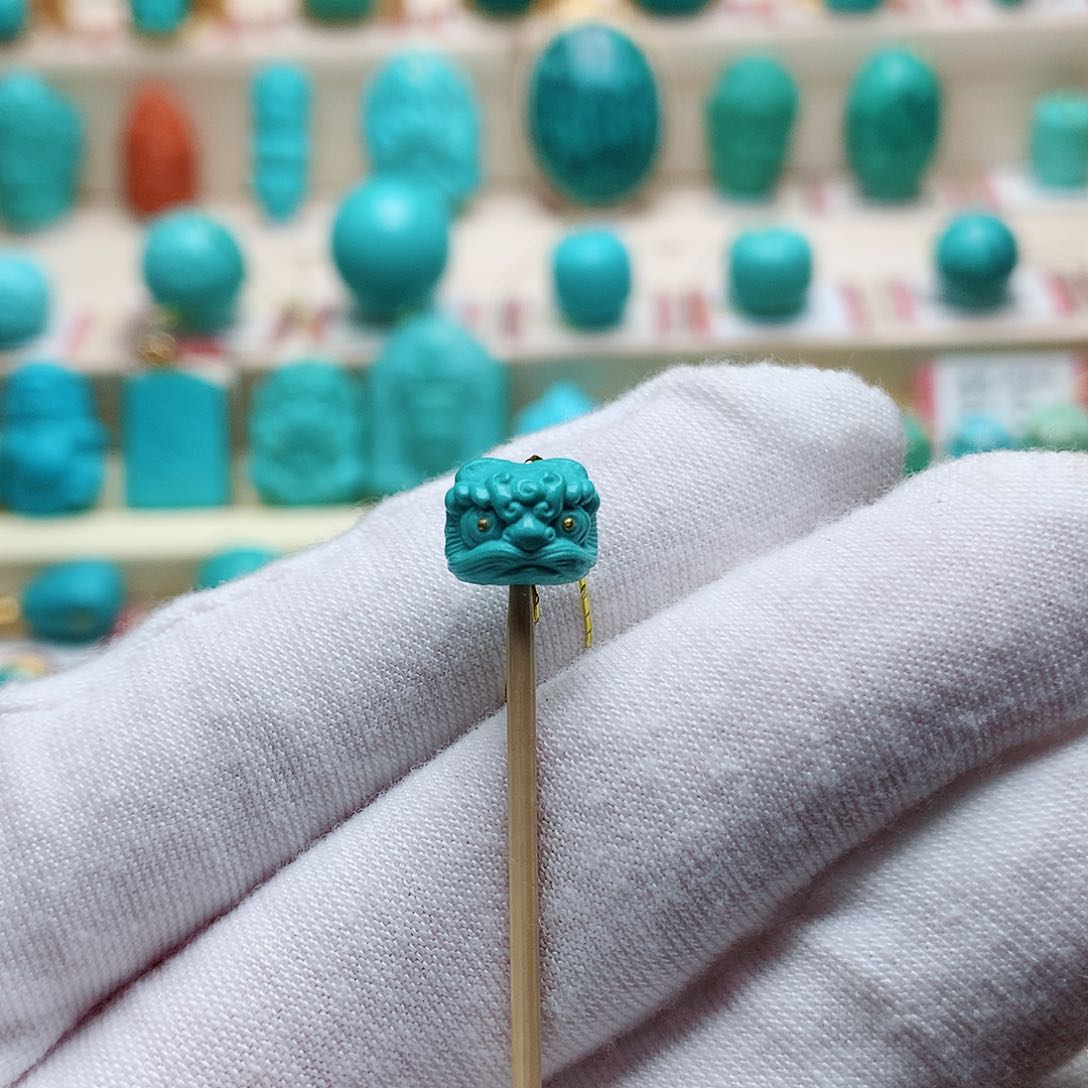 绿松石珠宝奇石未镶嵌